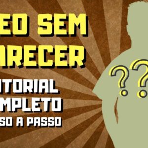 Como GRAVAR e GANHAR DINHEIRO no YouTube SEM APARECER [Aula Completa PASSO A PASSO]