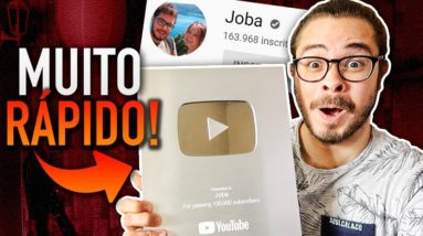 Como Solicitar a Placa de 100 mil Inscritos no YouTube (Chegou MUITO Rápido!)