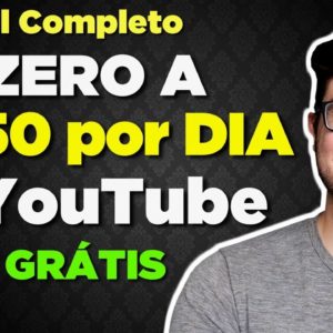 Como Ganhar Dinheiro no YouTube SEM APARECER (Do ZERO a R$ 50 POR DIA na Internet) - PASSO A PASSO