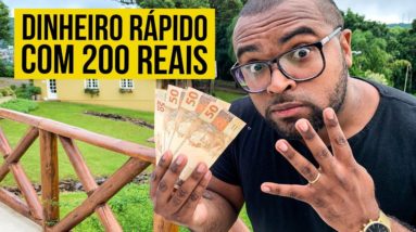 4 IDEIAS PARA GANHAR DINHEIRO RÁPIDO COM R$200 || TIAGO FONSECA