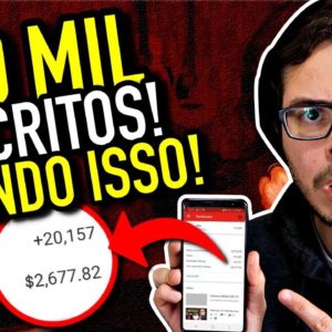 6 Passos INFALÍVEIS P/ Ganhar 1.000 Inscritos no YouTube (COMPROVADO!)