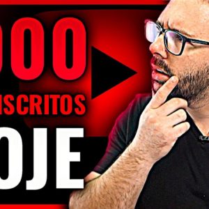 7 MANEIRAS DE GANHAR 1000 INSCRITOS NO YOUTUBE RÁPIDO e FÁCIL