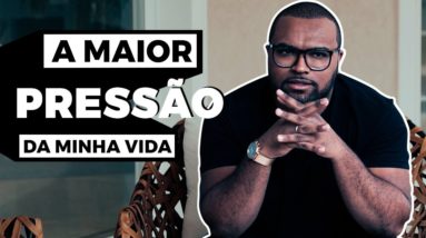 A MAIOR PRESSÃO DA MINHA VIDA || Tiago Fonseca