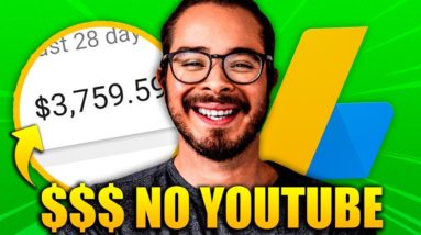 A Melhor Forma de Ganhar Dinheiro no YouTube (Esqueça o Adsense)