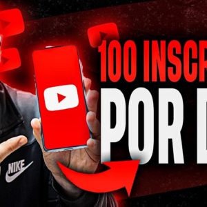 COMO DIVULGAR SEU CANAL NO YOUTUBE E GANHAR AO MINIMO 100 INSCRITOS POR DIA SEM GASTAR NADA