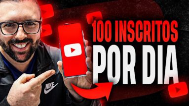 COMO DIVULGAR SEU CANAL NO YOUTUBE E GANHAR AO MINIMO 100 INSCRITOS POR DIA SEM GASTAR NADA