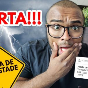 ALERTA DE TEMPESTADE NOS ESTADOS UNIDOS /TIAGO FONSECA