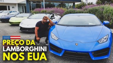 PASSANDO RAIVA COM O PREÇO DA LAMBORGHINI NOS ESTADOS UNIDOS || Tiago Fonseca