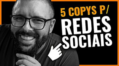 5 COPYS PARA VENDER NAS REDES SOCIAIS (Copywriting Infalível Para Instagram Whatsapp Youtube)