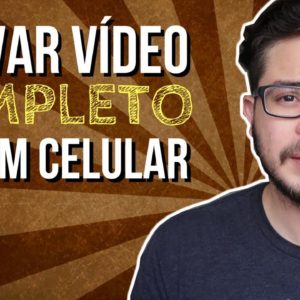 Como Gravar Vídeo Usando SÓ O CELULAR! [Gravar Vídeo Para YouTube Com o Celular]