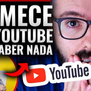 COMO COMEÇAR NO YOUTUBE MESMO COM VERGONHA E SEM SABER NADA