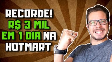 Como Ganhei R$ 3 mil em 1 DIA Como Afiliado Hotmart (Enviando 5 Emails)