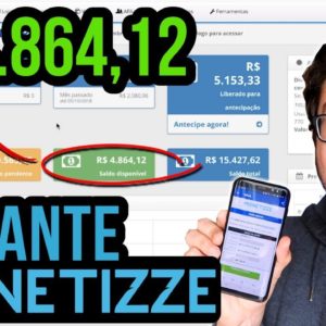 Afiliado Monetizze: Como saquei R$ 4.864,12 na Monetizze (e como cadastrar sua conta bancária)