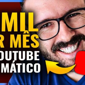 30 MIL Pôr Mês no YOUTUBE de Forma Automática (Veja Minha Conta e Como eu Fiz) Dinheiro no Youtube