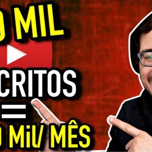 Ganhar Inscritos: 3 MACETES p/ ganhar 100 mil inscritos no YouTube em 10 meses (Ganhando Dinheiro!)