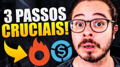 Hotmart: 3 Passos CRUCIAIS P/ Ganhar Dinheiro na Internet como Afiliado