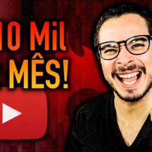 INCRÍVEL! Como Ganho R$ 10 MIL POR MÊS no YouTube (Como Afiliado!)