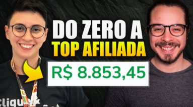 Como Ela saiu DO ZERO a Top Afiliada no YouTube (Entrevista com aluna Sandy Moraes)