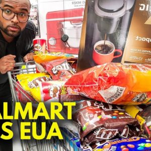 ME ESPANTEI COM O PREÇO DO WALMART NOS ESTADOS UNIDOS || TIAGO FONSECA