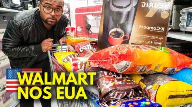 ME ESPANTEI COM O PREÇO DO WALMART NOS ESTADOS UNIDOS || TIAGO FONSECA