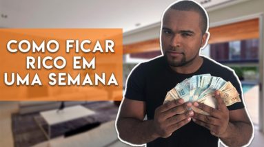 MÉTODO INFALÍVEL PRA FICAR RICO EM 7 DIAS |TIAGO FONSECA