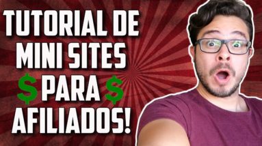 MINISITES: Como GANHAR DINHEIRO no Hotmart com Mini Sites!