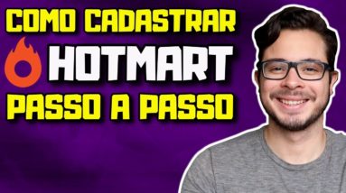 Como criar conta e se cadastrar no Hotmart ATUALIZADO - Afiliado Iniciante