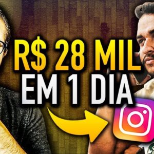 Como ele ganhou R$ 28 mil em 1 dia no Instagram (Entrevista Junior Moreira)