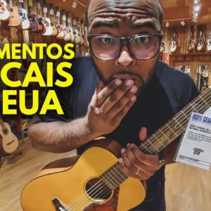 INDIGNADO COM O PREÇO DOS INSTRUMENTOS NOS ESTADOS UNIDOS || TIAGO FONSECA