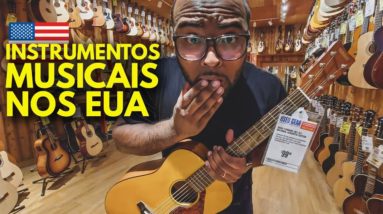 INDIGNADO COM O PREÇO DOS INSTRUMENTOS NOS ESTADOS UNIDOS || TIAGO FONSECA