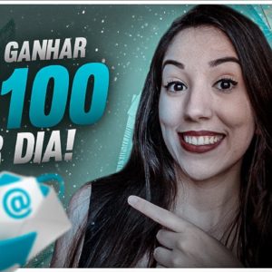 Como GANHAR R$ 100,00 Por Dia na Internet APENAS enviando E-MAILS (Passo a Passo)