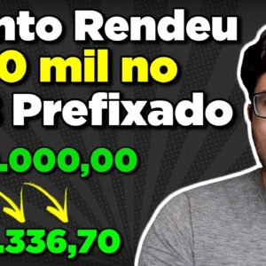 CDB - Investimento Renda Fixa: Quanto rendeu 10 mil Reais investidos em CDB Pré Fixado?