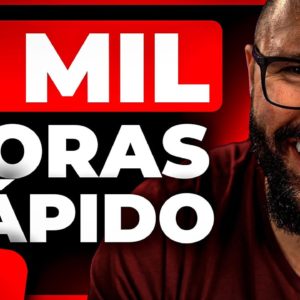 Como CRESCER no YOUTUBE, Conseguir 4MIL HORAS RÁPIDO e MONETIZAR seu CANAL