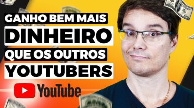 PORQUE EU GANHO MAIS NO YOUTUBE QUE MUITOS YOUTUBERS GIGANTES