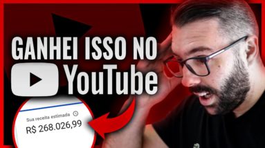 QUANTO DINHEIRO EU JA GANHEI NO YOUTUBE, PASSO A PASSO PRA VOCÊ SEGUIR