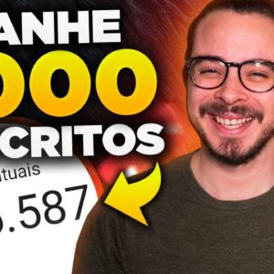 Quantos vídeos publicar p/ Ganhar 1.000 Inscritos no YouTube?