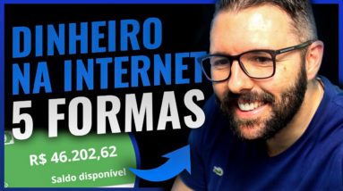 QUAIS AS MELHORES FORMAS DE GANHAR DINHEIRO PELA INTERNET COMEÇANDO DO ZERO E SEM INVESTIR