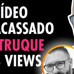 O Que Um VÍDEO FRACASSADO Me Ensinou Sobre SUCESSO NO YOUTUBE e o Truque Secreto Das Views