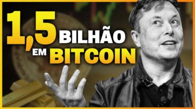 SURREAL! VOCÊ VIU O QUE O ELON MUSK FEZ COM O BITCOIN?