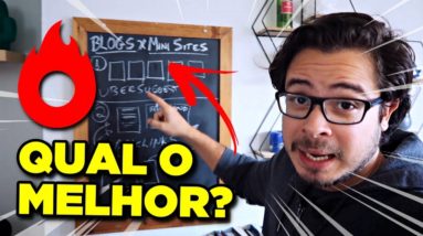 Blog ou Mini Site? Descubra A MELHOR opção para ganhar dinheiro como Afiliado!