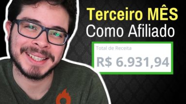 Como vender no Hotmart como AFILIADO | Meu TERCEIRO MÊS como afiliado Hotmart!