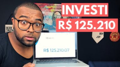 INVESTI R$ 125.210 NO TESOURO DIRETO E OLHA O QUE ACONTECEU |TIAGO FONSECA