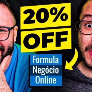 Oportunidade: Fórmula Negócio Online c/ 20% de Desconto! (Promoção Páscoa Alex Vargas)