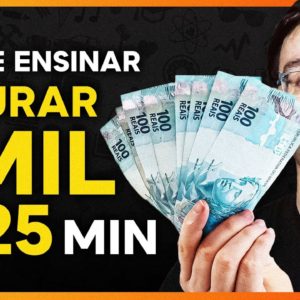 25 MINUTOS PARA APRENDER A GANHAR R$4.000,00 POR MÊS NO YOUTUBE