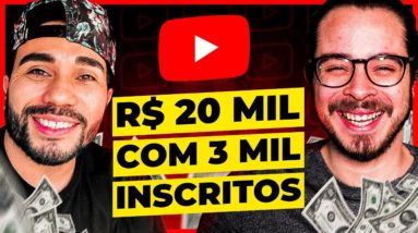 Como ele largou o Uber para ganhar dinheiro no YouTube! (Entrevista aluno FVM)