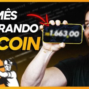 QUANTO EU GANHEI MINERANDO BITCOIN EM 30 DIAS