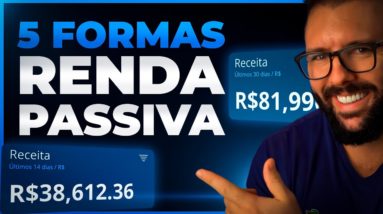 5 top negócios p/ renda passiva (incríveis ) - ganhe dinheiro/renda extra com estratégias simples