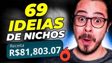 69 ideias de Nichos LUCRATIVOS p/ ganhar dinheiro na internet (+PDF Grátis)