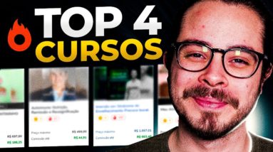 Top 4 Melhores Cursos de Marketing Digital (p/ Afiliados Iniciantes e Avançados)