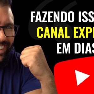 COMO INICIAR UM CANAL DE SUCESSO NO YOUTUBE EM 2021 passo a passo completo do zero